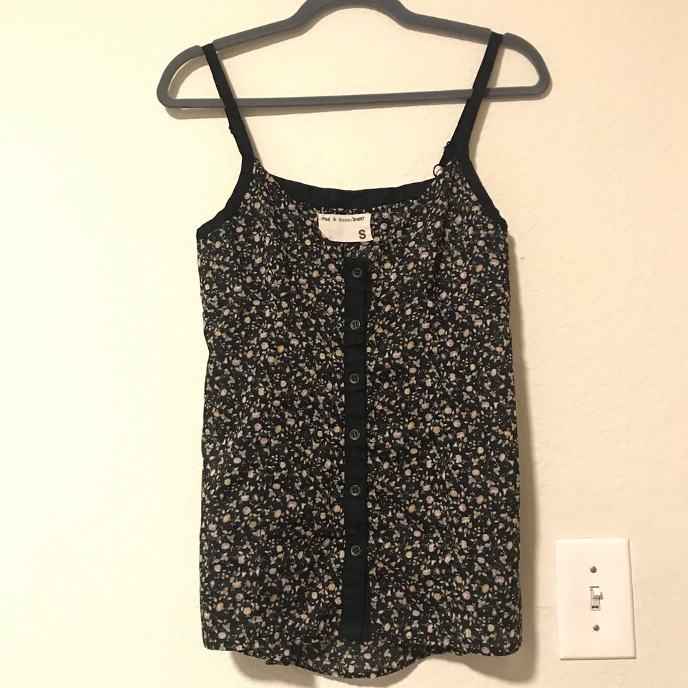 Rag & Bone Floral Cami Top (S)